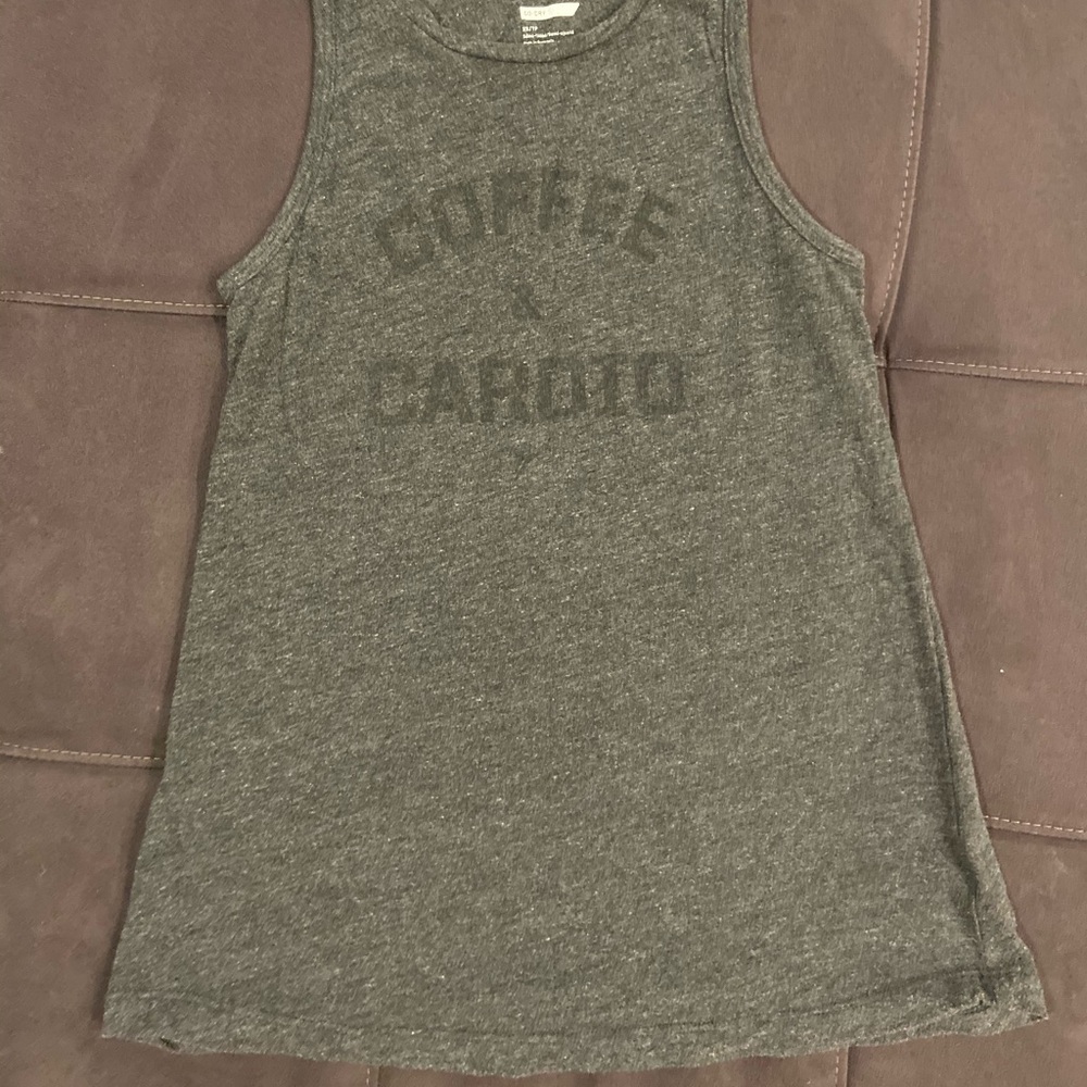 Coffee & Cardio tank top